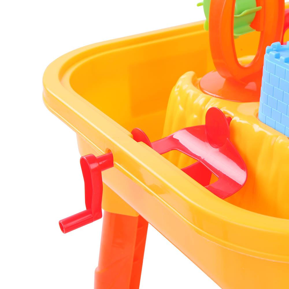Keezi Kids Sandpit Pretend Play Set Sand Water Table Chair Outdoor