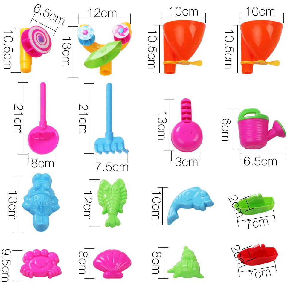Keezi Kids Sandpit Pretend Play Sets Beach Toys Outdoor Sand Water