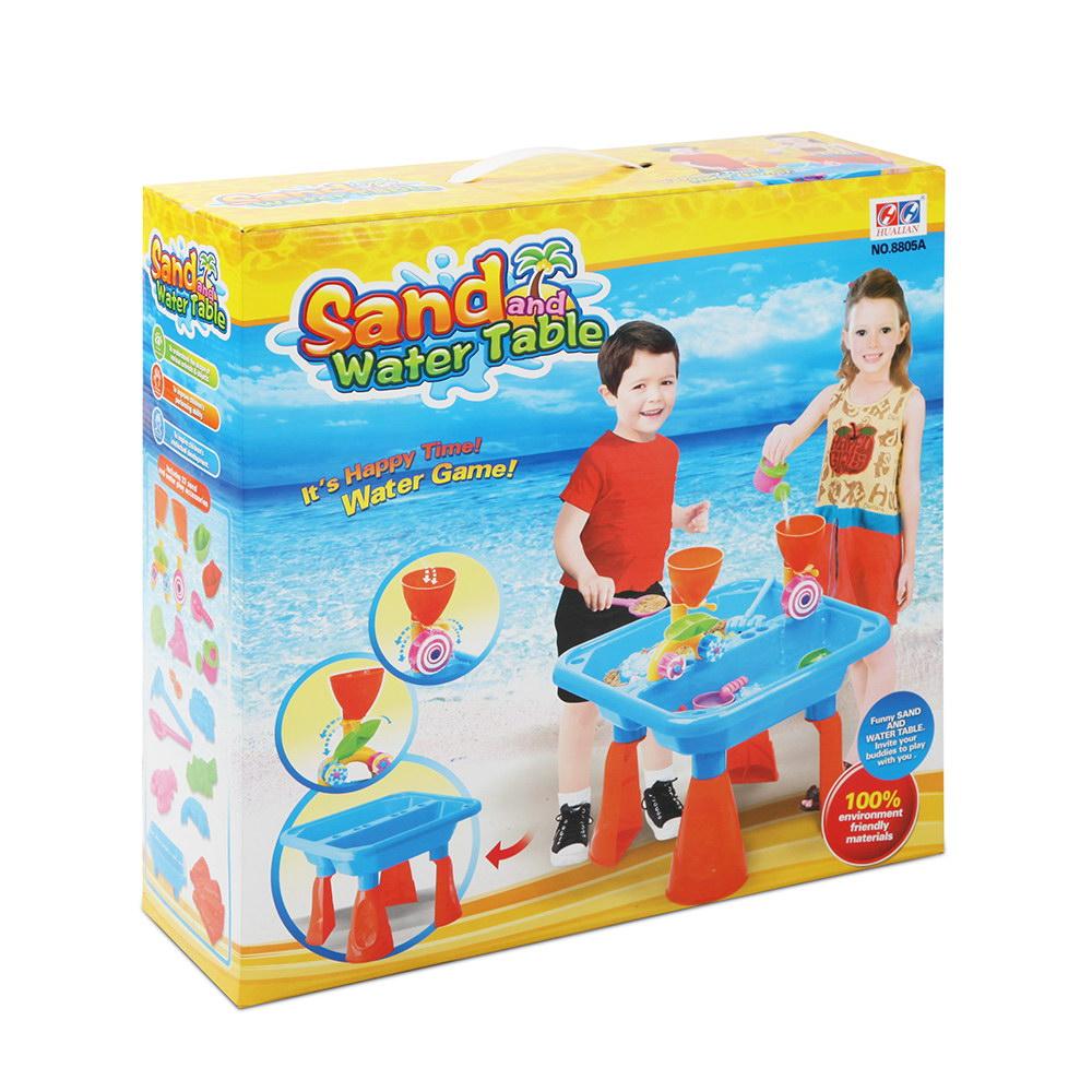 Keezi Kids Sandpit Pretend Play Sets Beach Toys Outdoor Sand Water